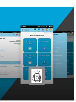 Taxation App Mockup